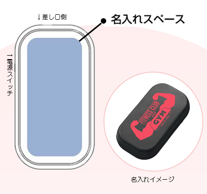 全面印刷できるUSBエコカイロ シルク印刷