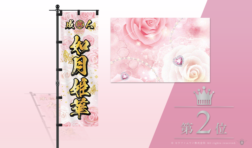 姫のぼり旗 人気No2