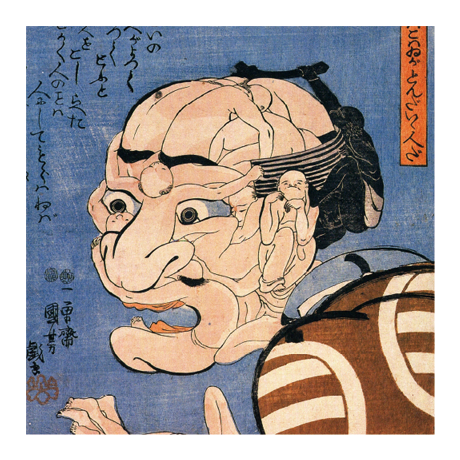 日本画 風呂敷(ふろしき) -furoshiki-