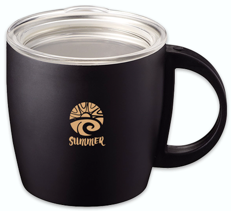 サーモステンレスマグ フタ付き(390ml)