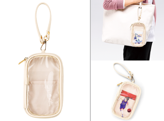 クリアキャリーポーチ(ストラップ付)