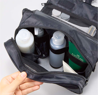 3段式 ハンギングポーチ【出張・旅行に】