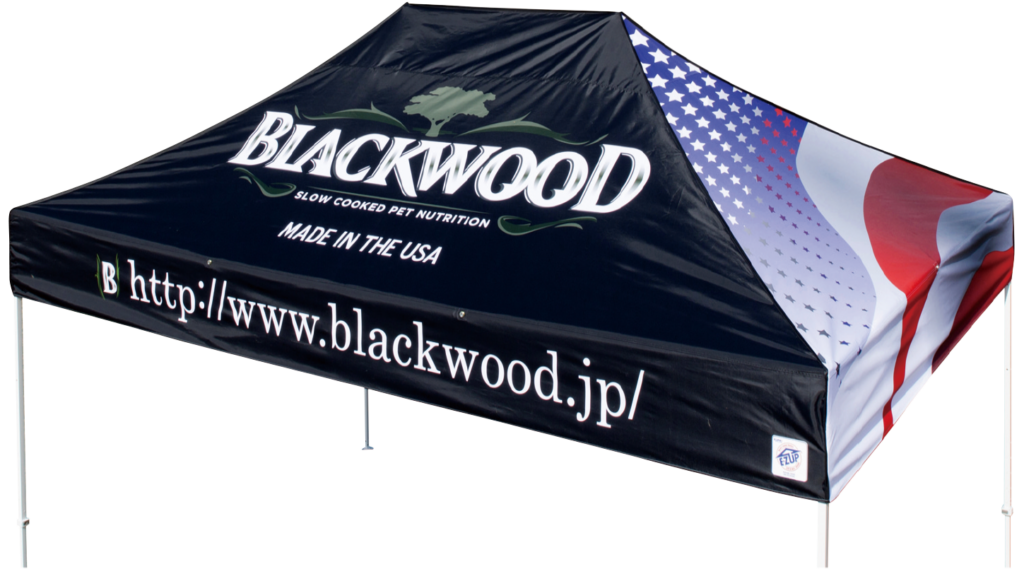 名入れ テント デラックス (2.5×2.5m) オリジナルプリント可能