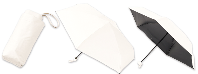 【5段遮光】コンパクト 折りたたみ傘(晴雨兼用)