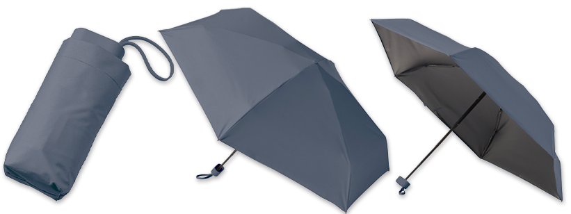 【5段遮光】コンパクト 折りたたみ傘(晴雨兼用)