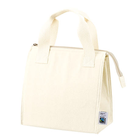 フェアトレード コットンスクエア 保冷トート(S・M)