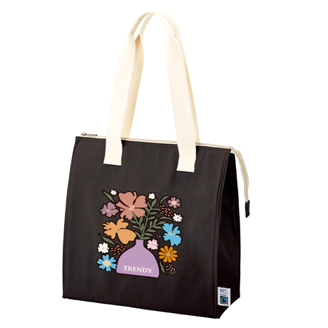 フェアトレード コットンスクエア 保冷トート(S・M)