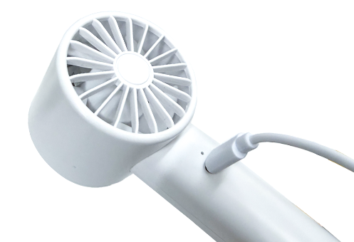 カラビナ付冷却プレートファン (扇風機)