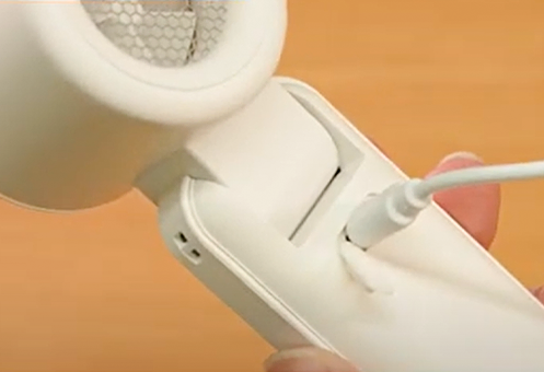 アイスプレート付 ハンディファン (扇風機)