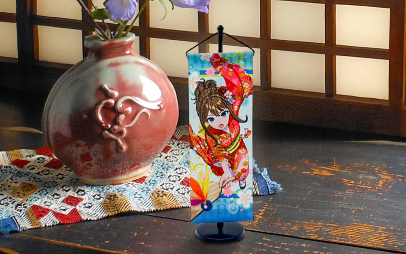 ミニ掛け軸(卓上)