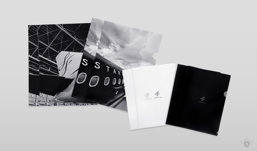 【株式会社スターフライヤー】クリアファイル (1)