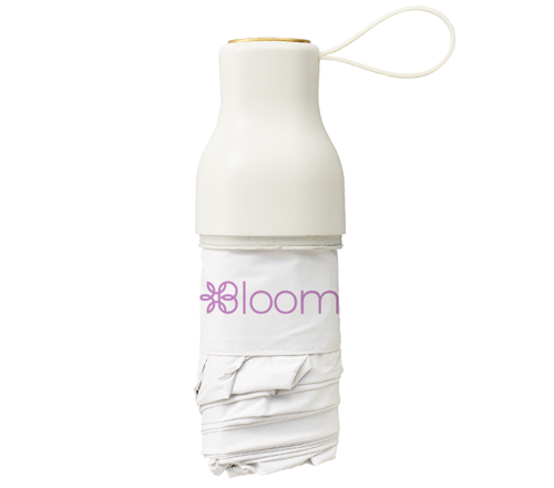 【ボトル付き】コンパクトボトル遮光折りたたみ傘