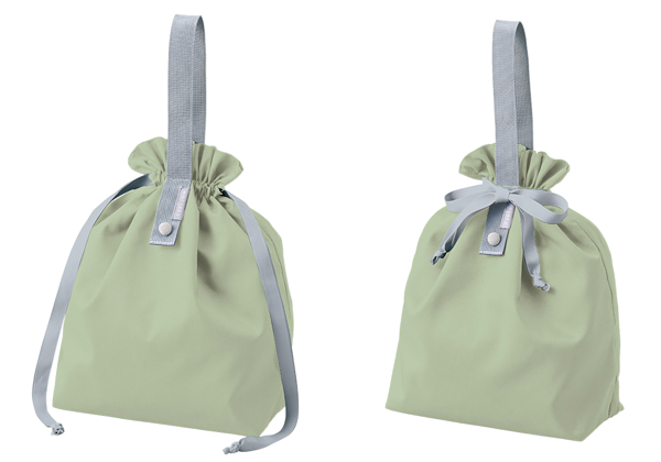 【保冷】コンパクトクーラー巾着バッグ クルリト