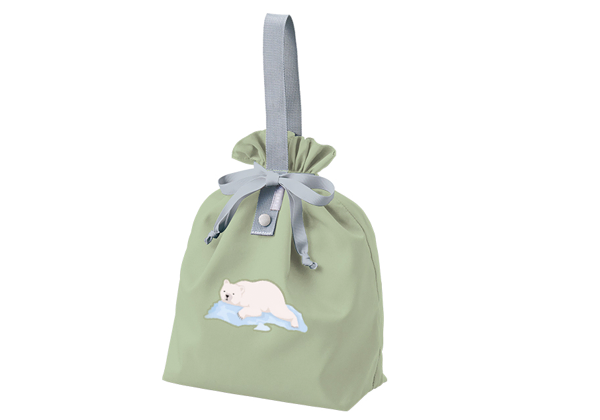 【保冷】コンパクトクーラー巾着バッグ クルリト