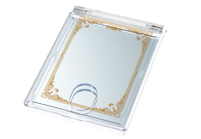 カスタムデザインミラーシルク印刷 トレカ用表面