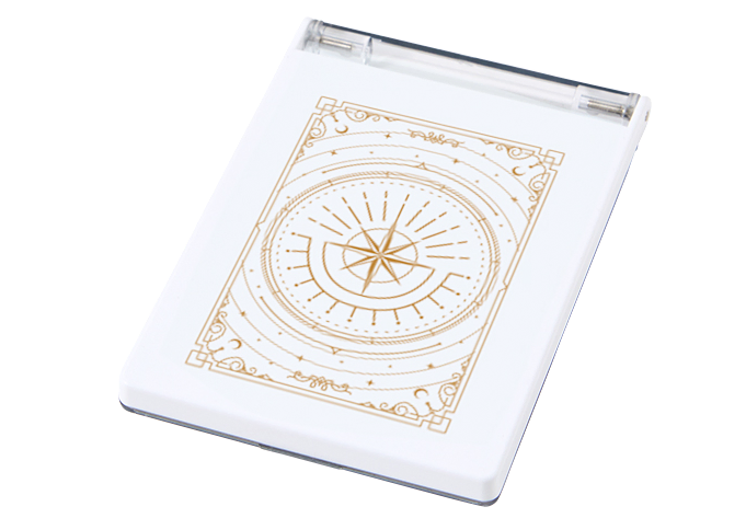 カスタムデザインミラーシルク印刷 トレカ用裏面