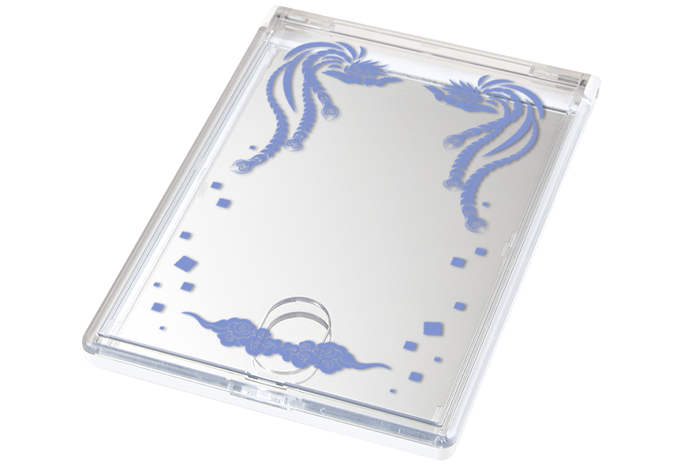 カスタムデザインミラーシルク印刷 L版用表面