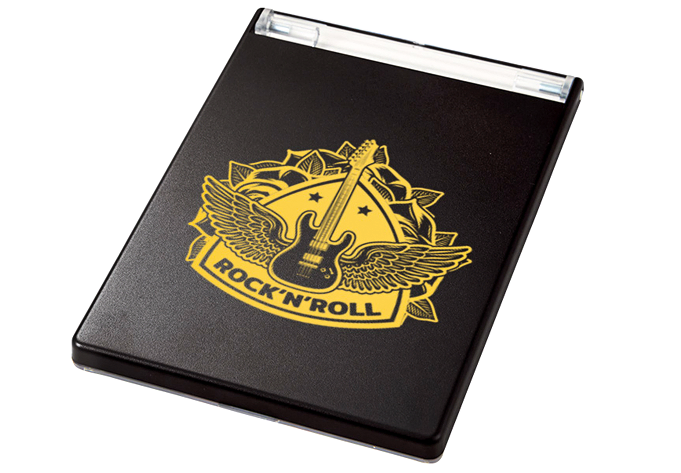 カスタムデザインミラーシルク印刷 L版用裏面