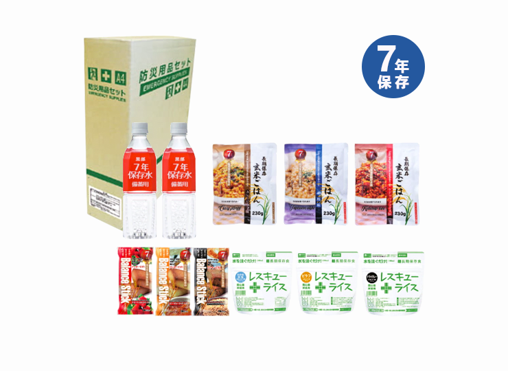 非常食 帰宅困難者対策 1人用3日分 9食セット (7年保存)