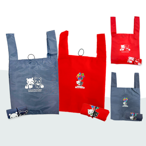 ていたん&ブラックていたん コンパクトエコバック