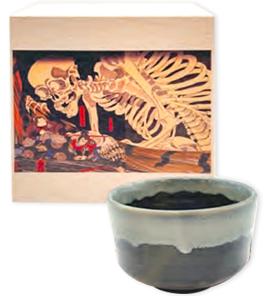 浮世絵化粧箱入 抹茶碗 全6種類 (約420ml)