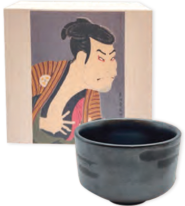 浮世絵化粧箱入 抹茶碗 全6種類 (約420ml)