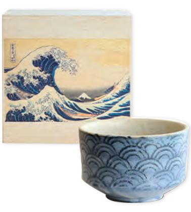 浮世絵化粧箱入 抹茶碗 全6種類 (約420ml)