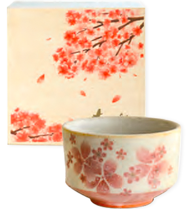 浮世絵化粧箱入 抹茶碗 全6種類 (約420ml)