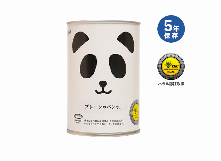 非常食 パンの缶詰 パンだ缶 ミルク味 (5年保存)
