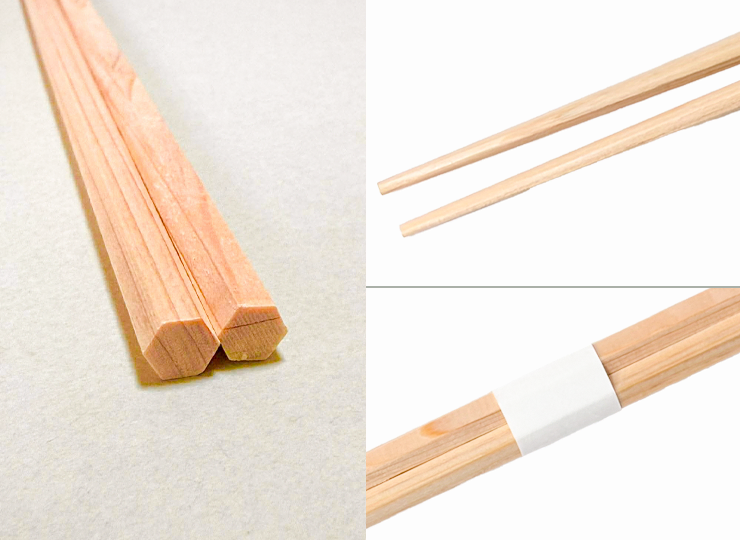 桧 半赤六角 (24㎝ / 26cm)