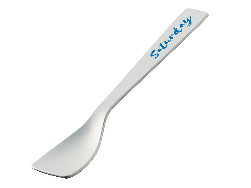 アイスクリームスプーン　ラージ　シルク印刷