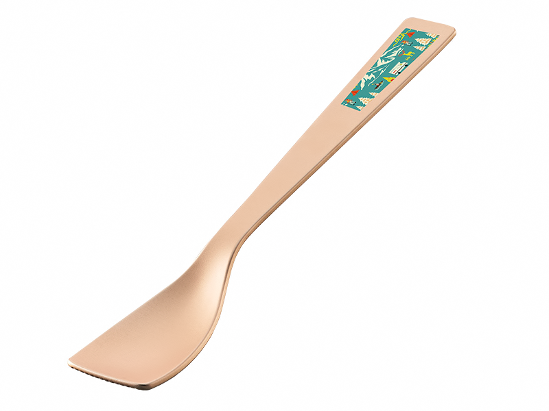 アイスクリームスプーン　ラージ インクジェット印刷
