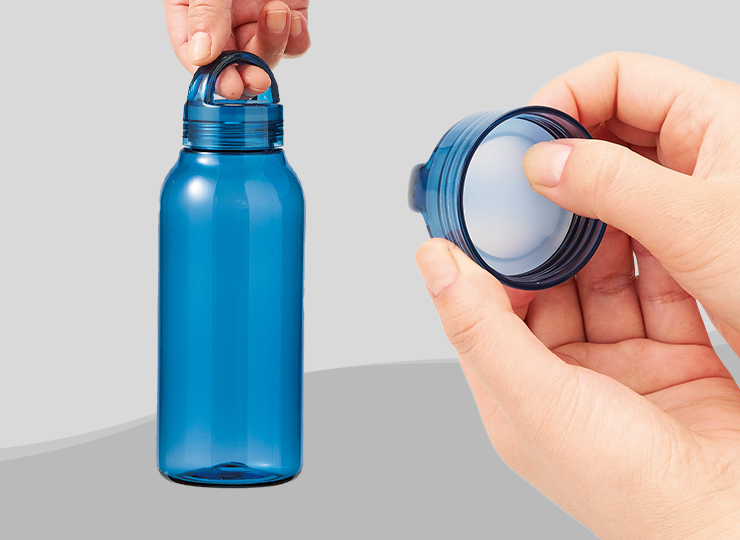 Handit クリアボトル 500ml | ノベルティ制作ならセラフィムワン