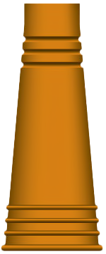 オレンジ 近似色：Pantone Orange 021C