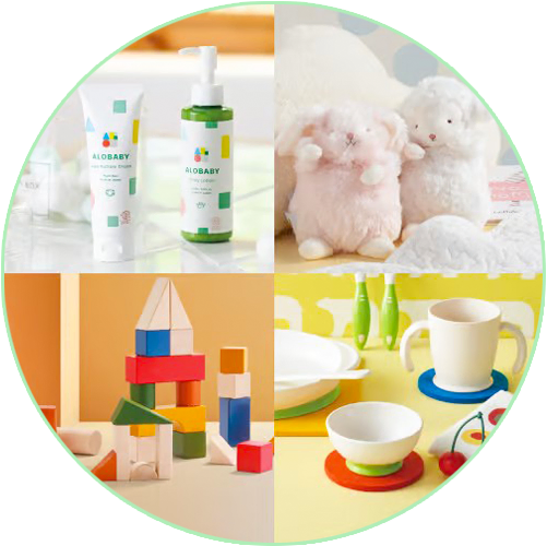 【出産祝い用カタログギフト】えらんでBaby 4,290円〜33,990円(税込・システム料込)