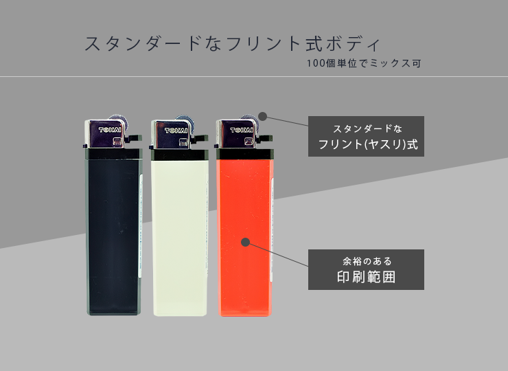 オリジナルライター SPカラード (フリント式)
